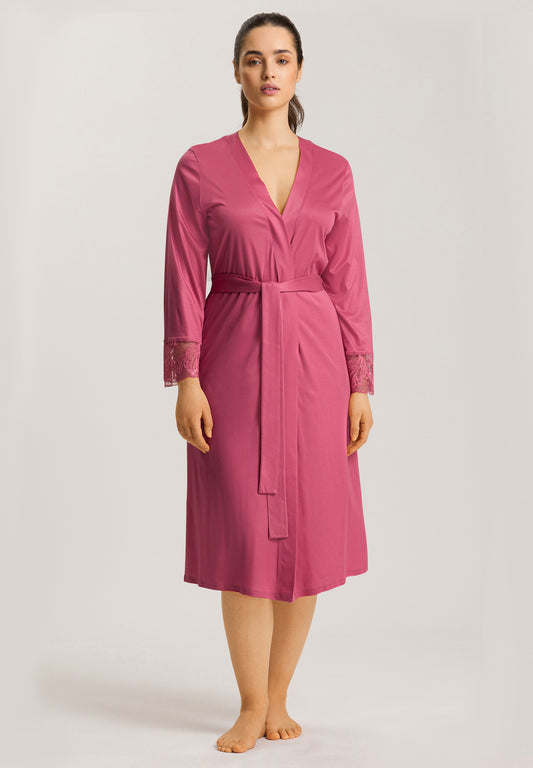 The Eva NW Robe By HANRO In Rose Wine