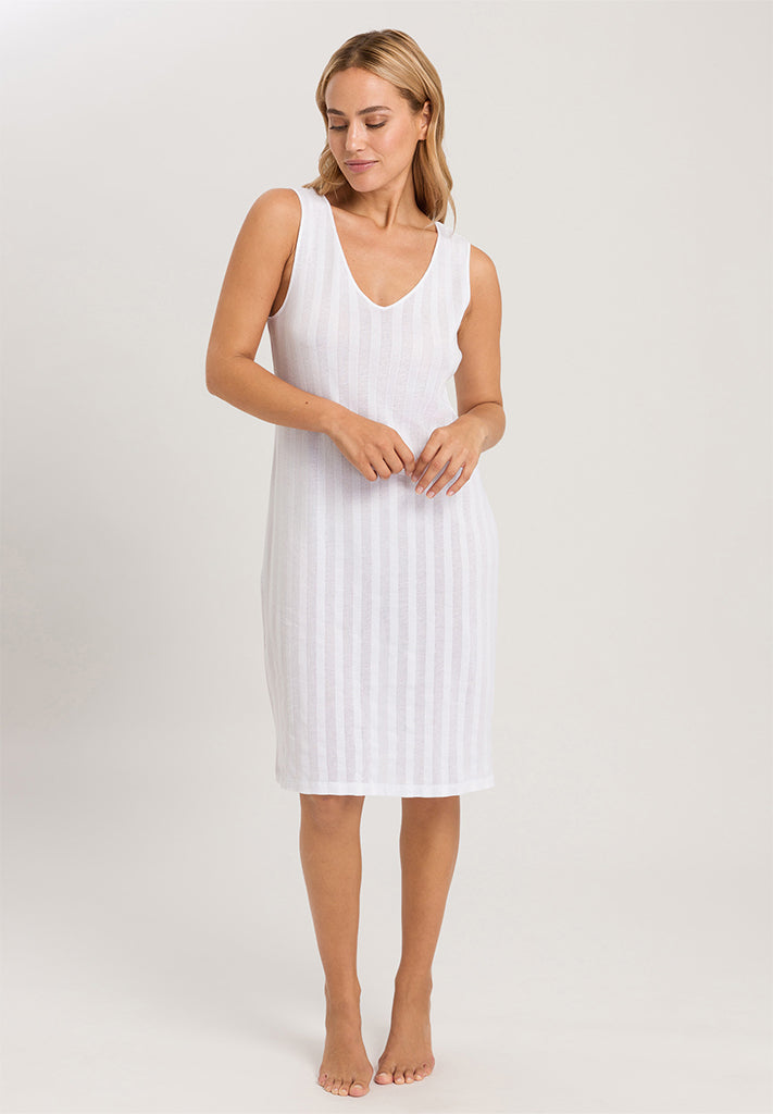 The Simone Sleevless Nightdress By HANRO In White