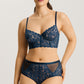 The Marlene Underwire Bra In Mystic Blue