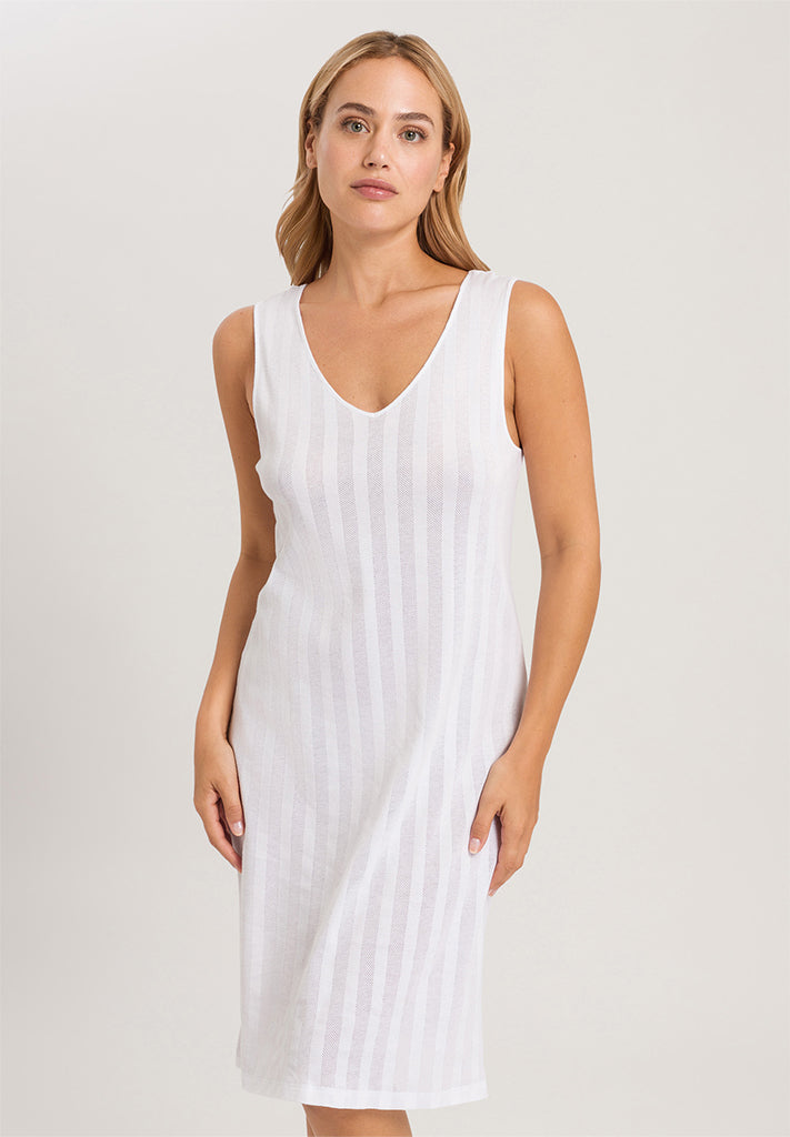 The Simone Sleevless Nightdress By HANRO In White