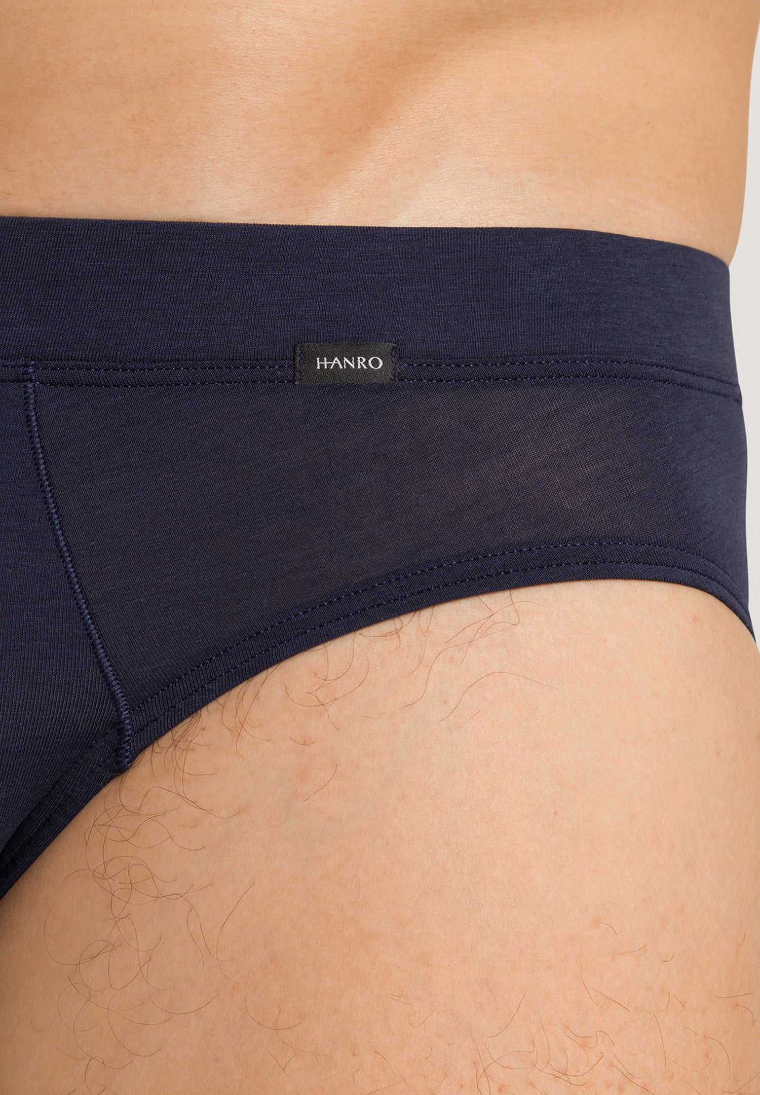 The Natural Function Briefs By HANRO In Deep Navy