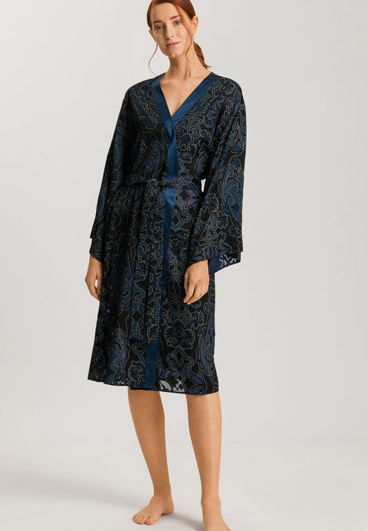 The Marlene Kimono By HANRO In Sheer Damask 