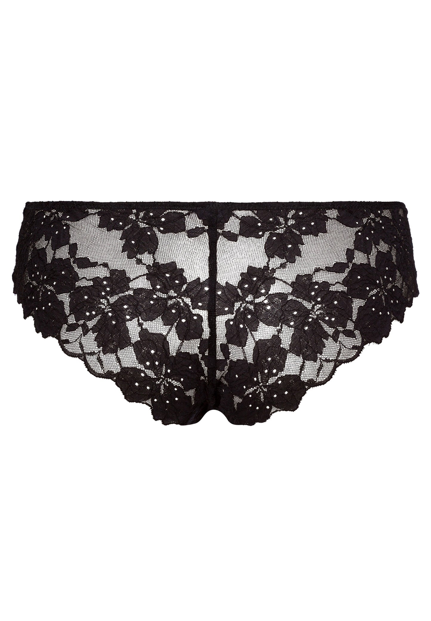 The Anais Mini Briefs By HANRO In Black Beauty