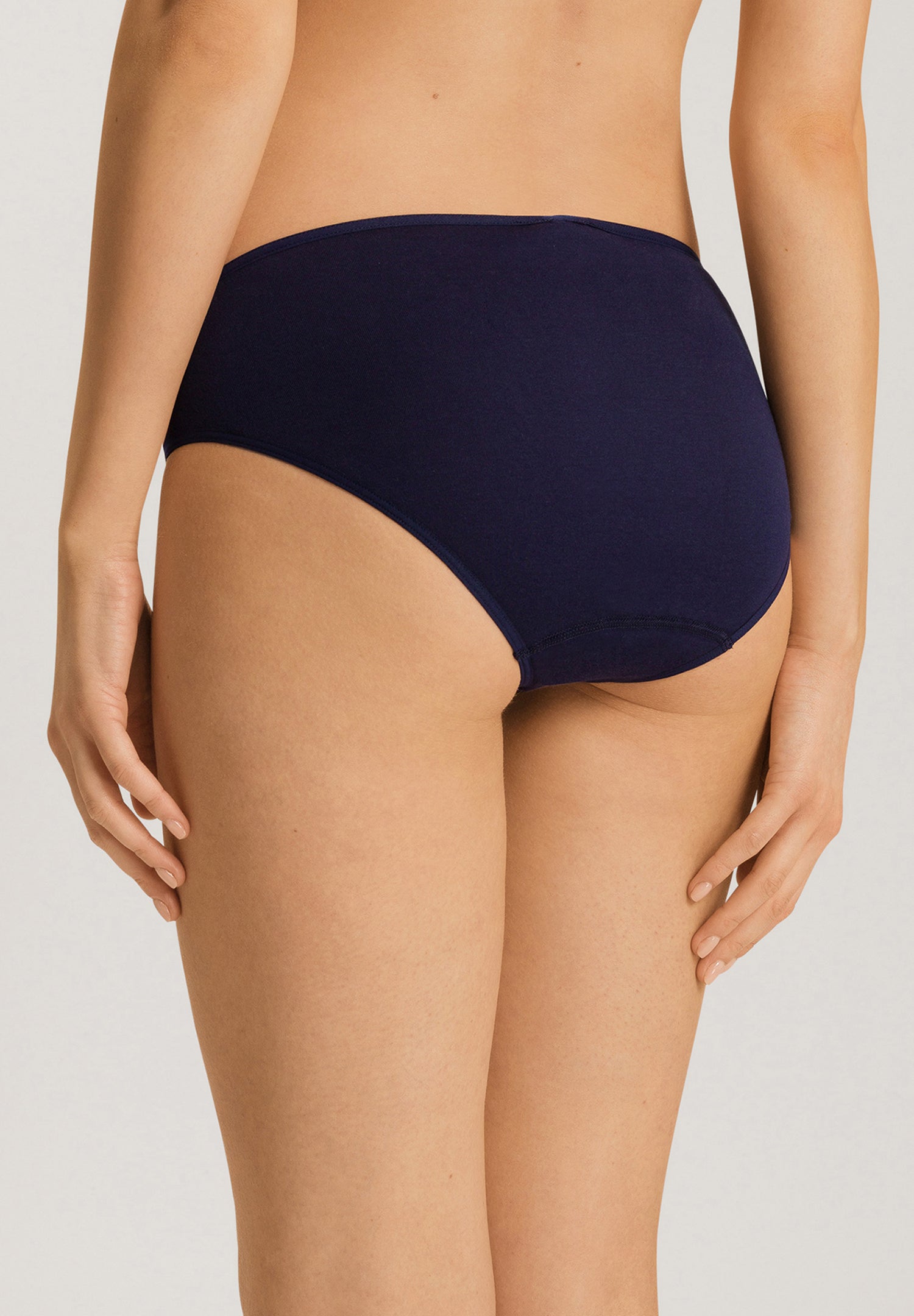 The Anne Midi Briefs By HANRO In Evening Blue