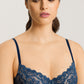The Marlene Underwire Bra In Mystic Blue