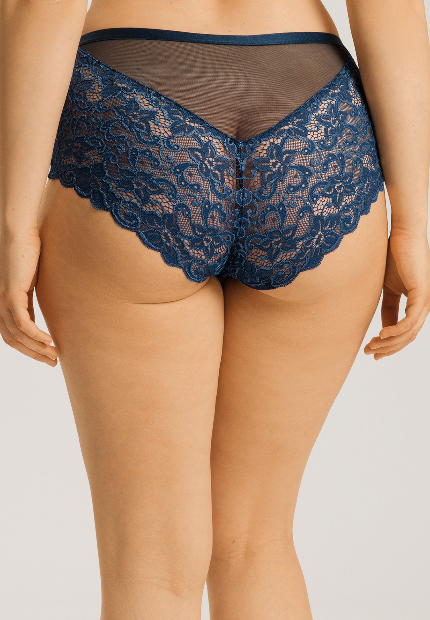 The Marlene Maxi Brief By HANRO In Mystic Blue