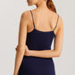 The Anne Spaghetti Top By HANRO In Evening Blue
