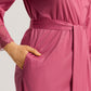 The Eva NW Robe By HANRO In Rose Wine