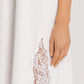 The Anne Short Sleeve Nightdress By HANRO In Off White