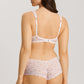 The Moments Soft Cup Bra By HANRO In Honeydew