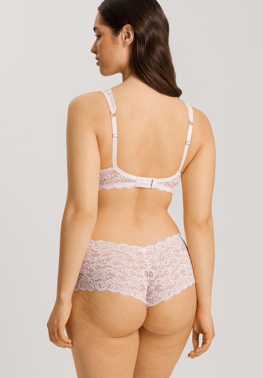 The Moments Soft Cup Bra By HANRO In Honeydew