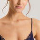 The Anne Spaghetti Top By HANRO In Evening Blue