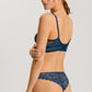 The Marlene Soft Cup Bra by HANRO In Mystic Blue