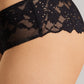 The Anais Mini Briefs By HANRO In Black Beauty