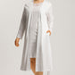 The Ann Sleeveless Nightdress By HANRO In Off White