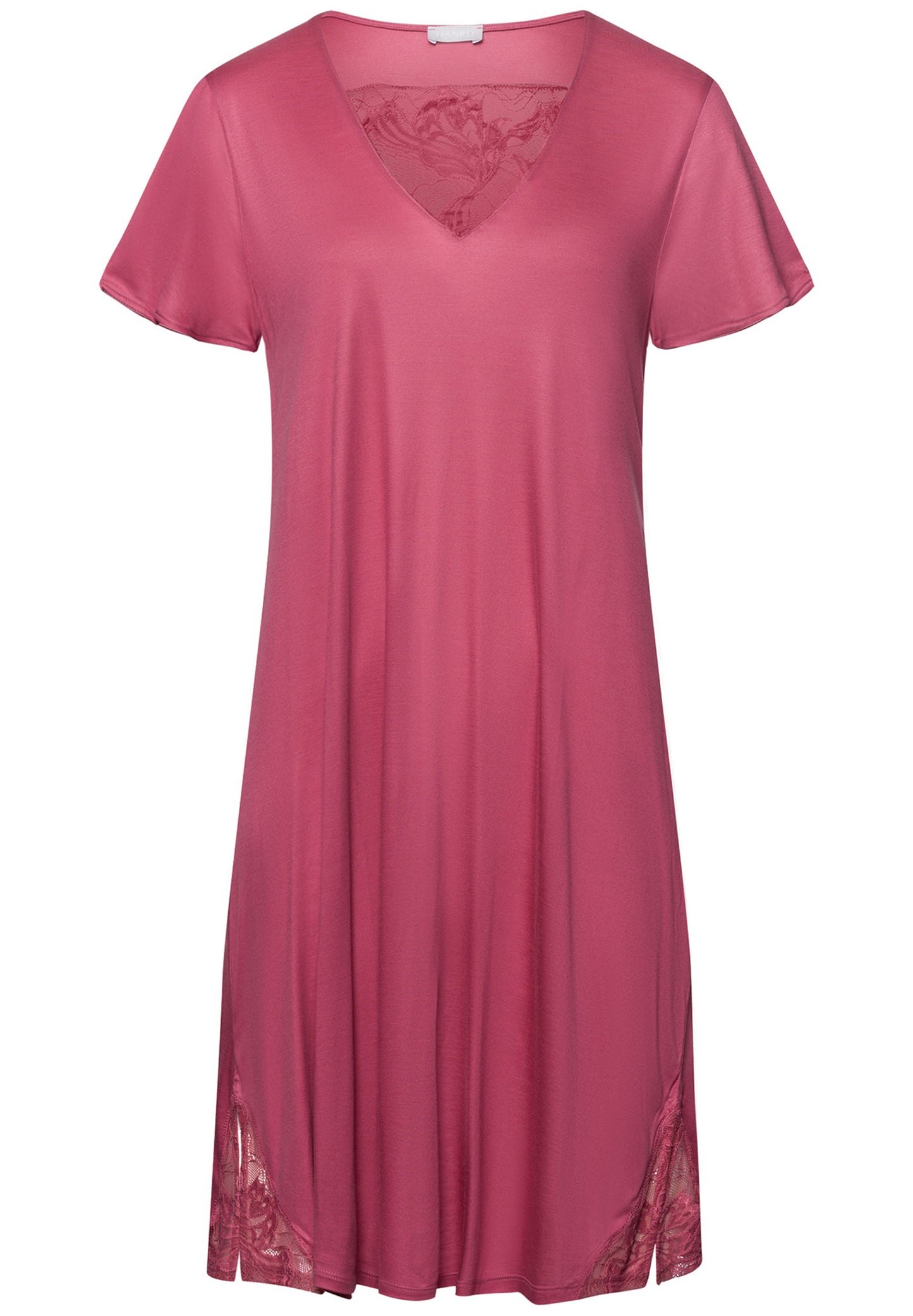 The Eva NW Nightdress By HANRO In Rose Wine