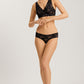 The Anais Soft Cup Bra By HANRO In Black Beauty