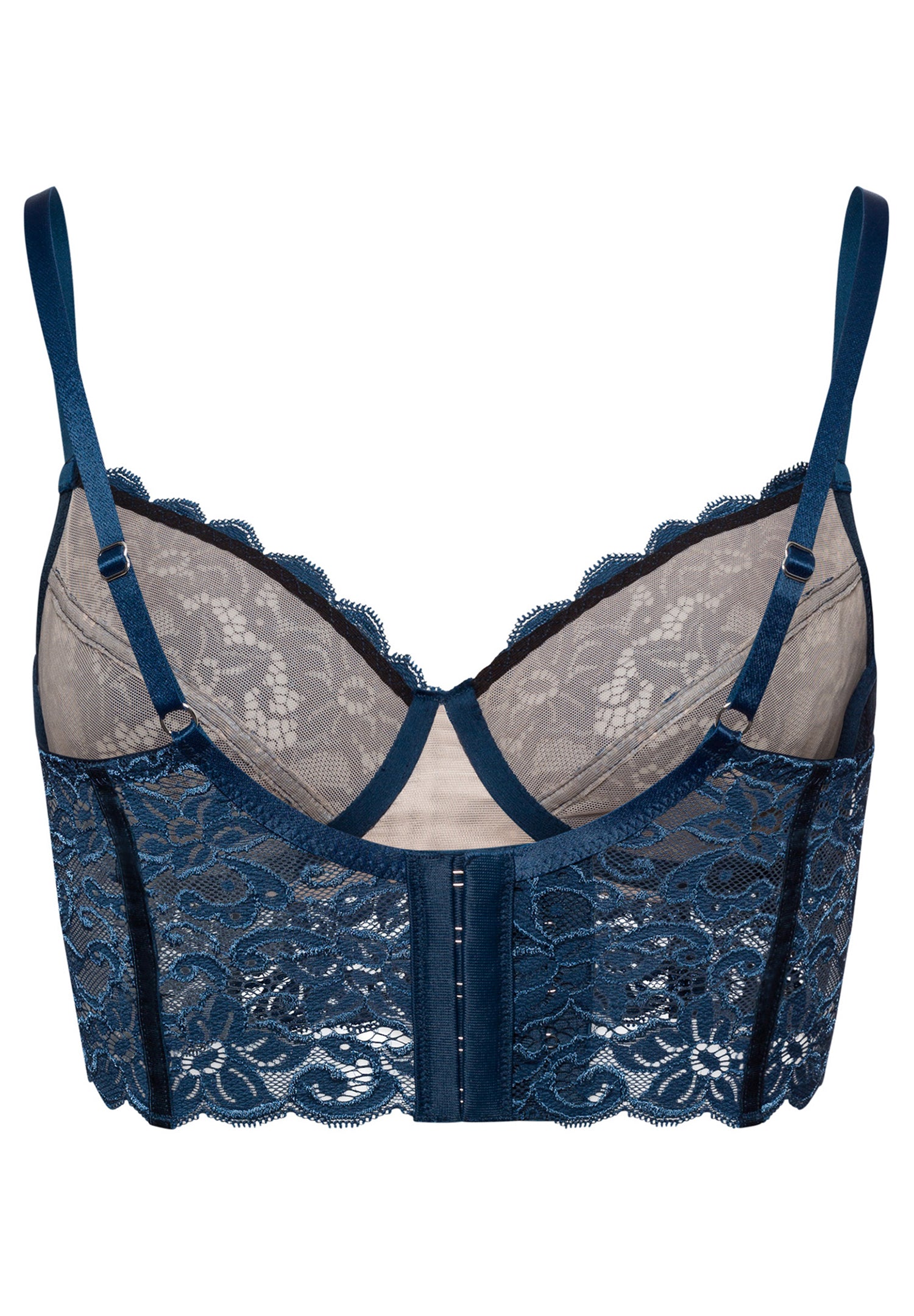 The Marlene Underwire Bra In Mystic Blue