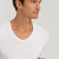 The Natural Function-S/Slv Shirt V-Neck By Hanro in White