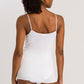 The Cotton Seamless-Spaghetti Top By Hanro in White