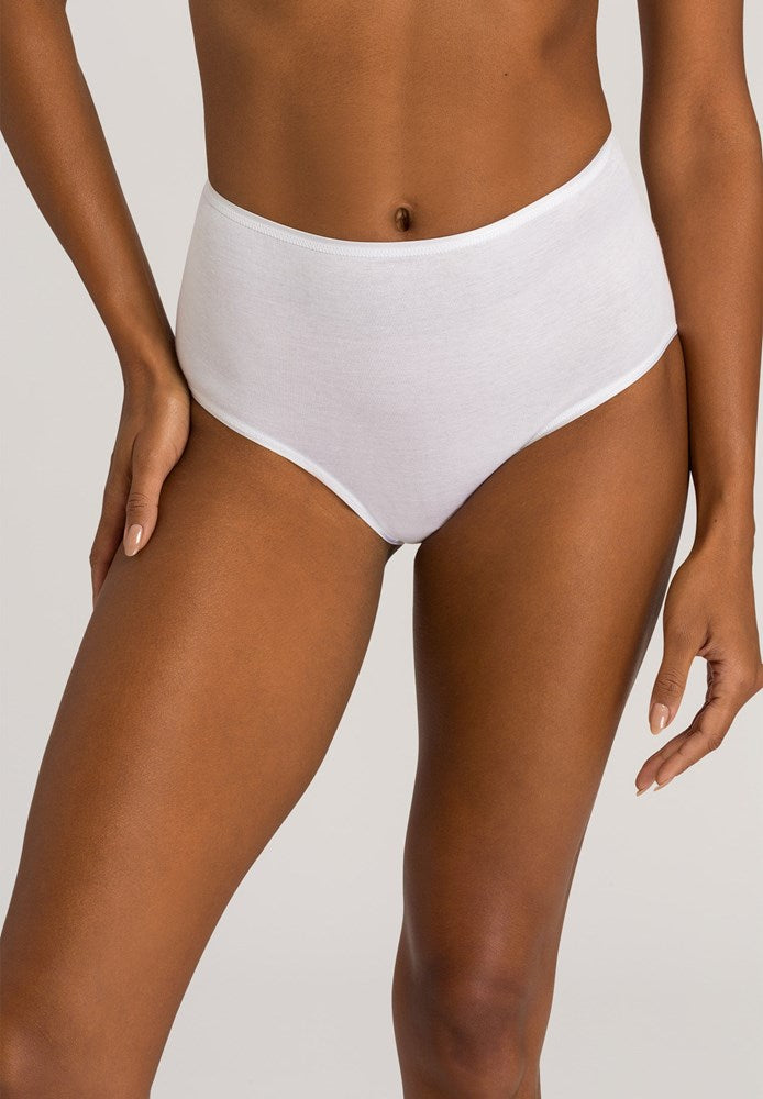 The Cotton Seamless-Maxi Briefs By Hanro in White