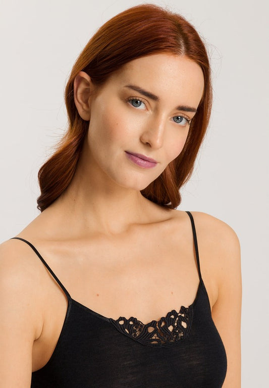 Woolen Silk-Spaghetti Top