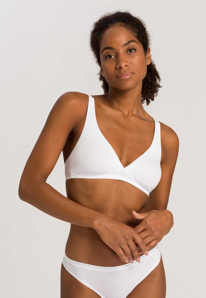 The Cotton Sensation-Soft Cup Bra By Hanro in White