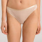 The Cotton Sensation-Thong By Hanro in Beige