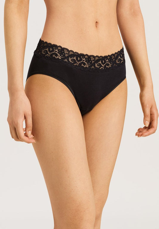 The Moments-Midi Briefs By HANRO in Black