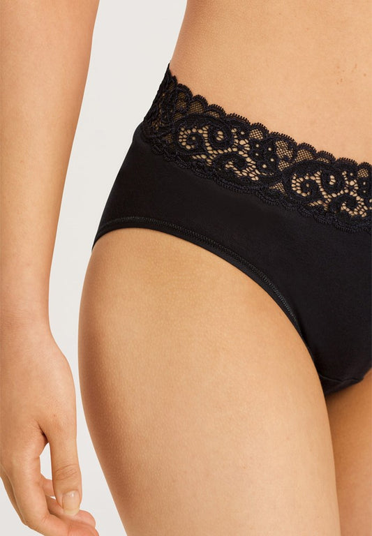 The Moments-Midi Briefs By HANRO in Black