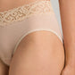 The Moments-Midi Briefs By HANRO in Beige