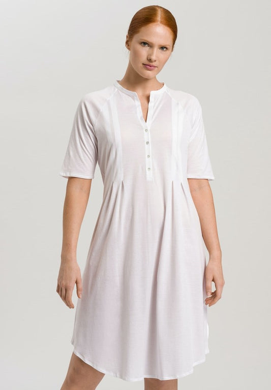Cotton Deluxe-Short Sleeve Nightdress 100Cm