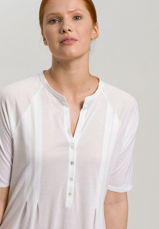 Cotton Deluxe-Short Sleeve Nightdress 100Cm