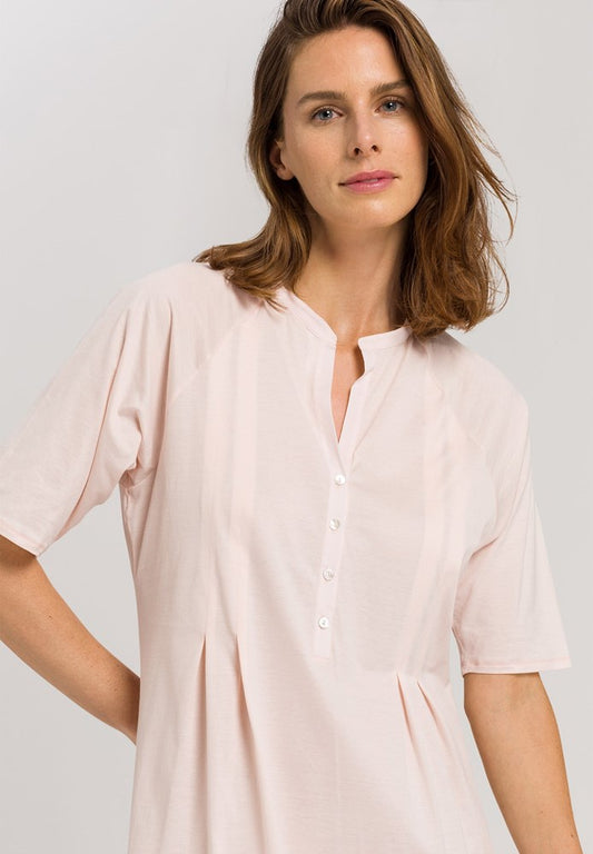 Cotton Deluxe-Short Sleeve Nightdress 100Cm