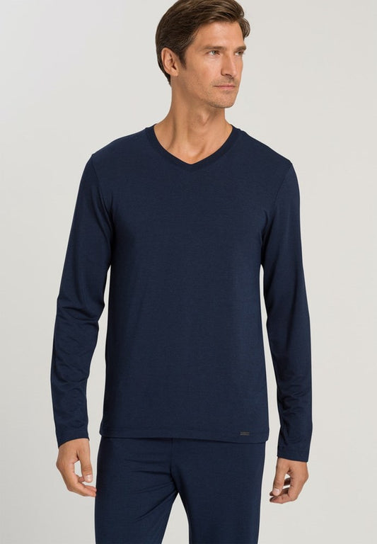 Casuals-L/Slv Shirt V-Neck