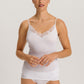 The Belina-Spaghetti Top By Hanro In White
