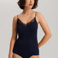 The Belina-Spaghetti Top By Hanro In Deep Navy