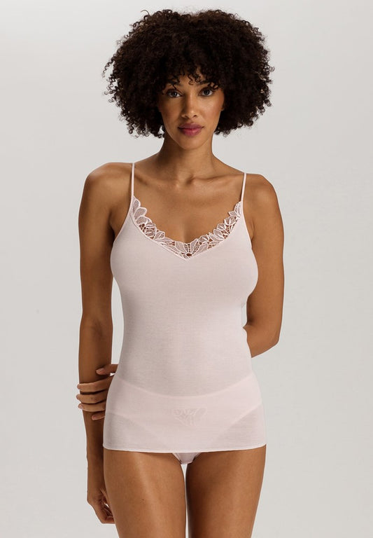 The Belina-Spaghetti Top By Hanro In Rosewater