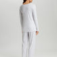 The Cotton Silk-L/Slv Pajama By Hanro in White