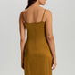 The Gale-Negligee 95 Cm By Hanro In Golden Cumin