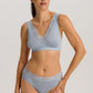 The Cotton Delight-Soft Cup Bra By Hanro In Sea Breeze