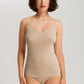 The Cotton Seamless-Spaghetti Top By Hanro In Iced Cappuccino