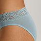 The Moments-Mini Briefs By Hanro In Tourmaline Blue