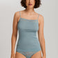 The Moments-Spaghetti Top By Hanro In Tourmaline Blue