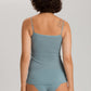 The Moments-Spaghetti Top By Hanro In Tourmaline Blue