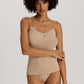 The Moments-Spaghetti Top By Hanro In Iced Cappuccino