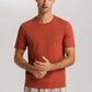 The Living Shirts-Short Sleeve Shirt By Hanro In Chutney