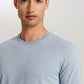 The Living Shirts-Short Sleeve Shirt By Hanro In Sea Breeze