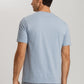 The Living Shirts-Short Sleeve Shirt By Hanro In Sea Breeze