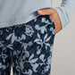 The Night & Day-L/Slv Pajama By Hanro In Night Blue Tiles